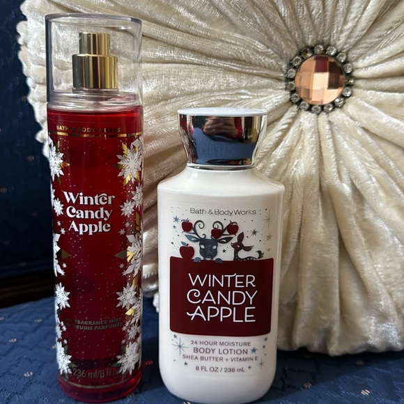 Bath & Body Works Other - BATH & BODY WORKS SET. . . WINTER CANDY APPLE SCENT